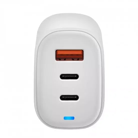 ACER GAN 65W, THREE-PORT CHARGER, 2XUSB-C, 1X TYPEA - eBuy UAE